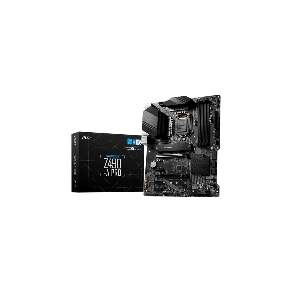 MSI Z490-A Pro LGA1200 ATX Motherboard MSI Z490-A Pro LGA1200 ATX Motherboard